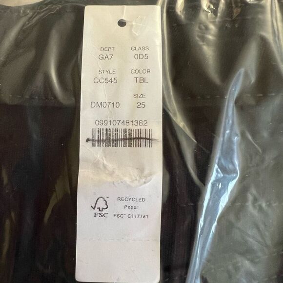 J. Crew Slim jean in True Black Size 25 NWT CC545 - Picture 7 of 10